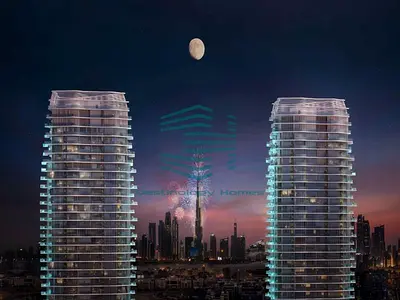 إطلالة على بحيرة سكاي لاين | شقة بغرفة نوم واحدة | برج لاجونا سيان
