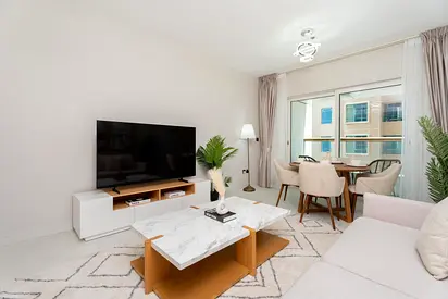 Fully Upgraded | Stylish | Furnished | High Floor | Partial Sea View