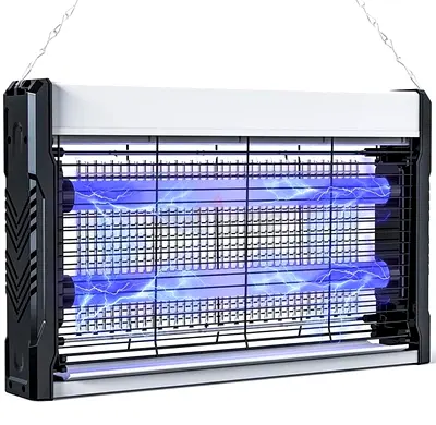 Electric Indoor Insect Killer / Bug Zapper with Dual UV Tubes - Used