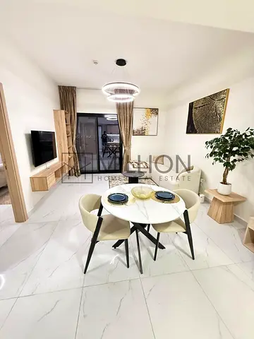 شقة بغرفة نوم واحدة | Equiti Gate في جبل علي | مفروشة | شرفة مطلة على المدينة