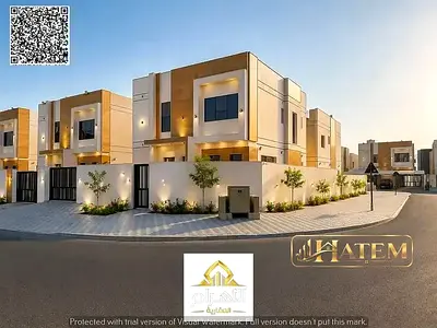 Luxury corner villa for sale – 3 master bedrooms – close to the mosque and services, includes regis