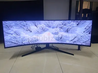 The Samsung Odyssey Neo G9 (49-inch) is a premium, super ultra-wide 32:9 curved gaming monitor featu