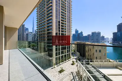Canal & Burj Views | Unfurnished | 2 Chqs Preferred