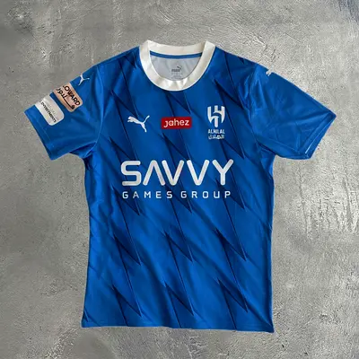 Neymar Jr Al Hilal 2023/24 Home Shirt Fan Version Size Medium