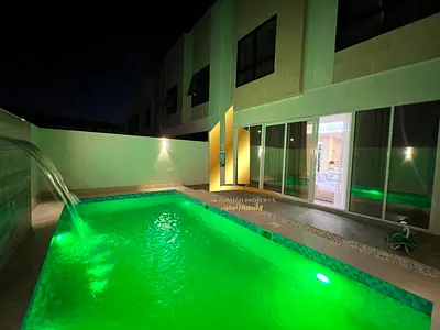 Villa for sale in Sharjah, in the Al Suyoh suburb of Tilal City. Freehold ownership available to al