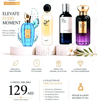 Premium quality perfume oils