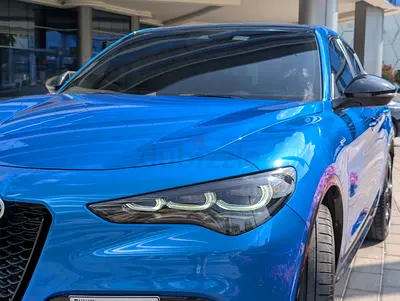 2024 Alfa Romeo Stelvio Veloce | GCC | Warranty Service 2029 | 36k KM | Misano Blue