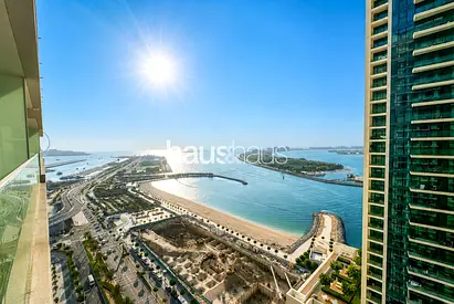 Corner Unit | Palm & Marina Views | Large Layout