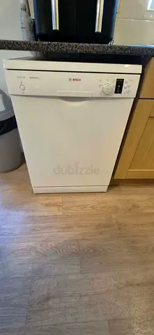 Bosch White Dishwasher in Silence Plus