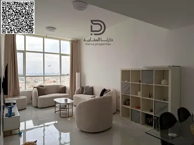 صفقة العمر لا تنتظر شقة غرفتين وصالة مجددة بالكامل طابق 12 رووف في جاردن سيتي عجمان بسعر لقطة 500 ألف
