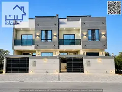 For Rent : Brand-new townhouse in Al Helio 1 _ Ajman (2 floors + rooftop) near all services, directl
