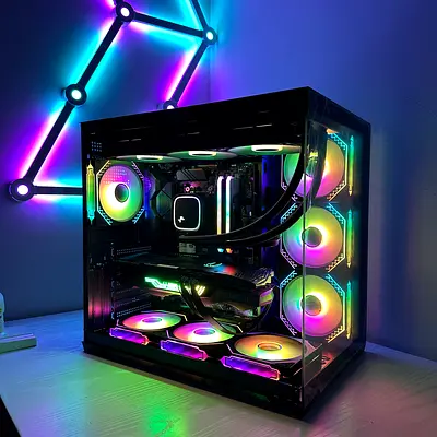 Aesthetic RTX 3090 Gaming PC AI PC Rendering PC