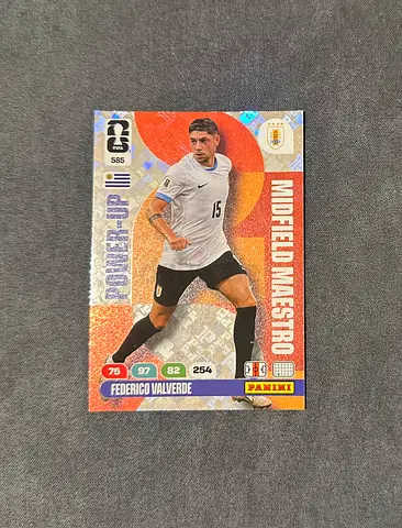 Panini Adrenalyn XL Federico Valverde Midfield Maestro Trading Card