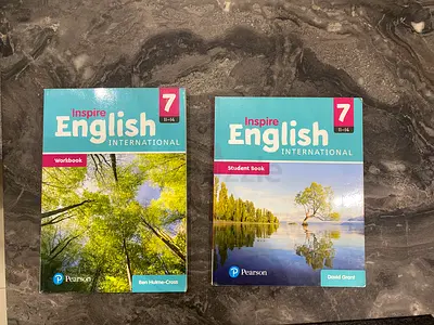 Inspire English International Grade 7 Student Book + Workbook (Pearson) (price for both books)