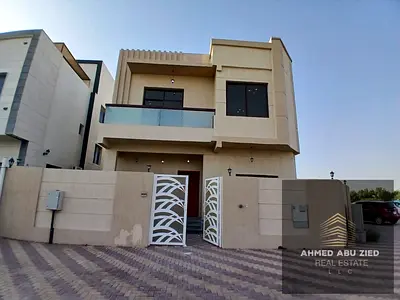 فيلا فاخرة للإيجار السنوي الياسمين عجمان بـ 95,000 درهم | ناصية زاوية وثاني ساكن5غرف نوم ومجلس\غرفة خادمة\كهرباء مواطن\4دفعات\سهل الوصول لدبي الشارقه