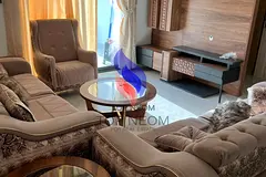 Elegant Furnished 2BR | Creek & Burj Khalifa Views | High Floor