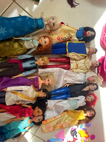 Disney barbies