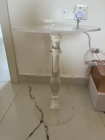 Decorative plastic table