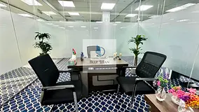 BEST OFFER IN 1 YEAR | FURNISHED OFFICE WITH EJARI | DEWA CHILLER WIFI FREE