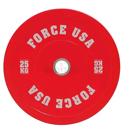 FORCE USA Pro Grade Coloured Bumper Plates