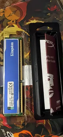 Kingston HyperX 8GB DDR3 RAM Module 1600mhz used few times