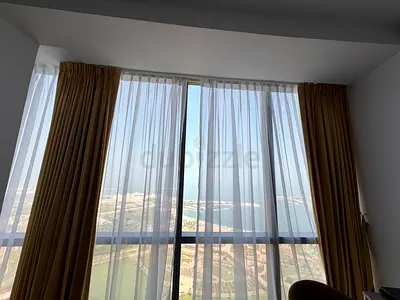 curtains sets and track rail