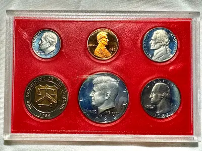 USA PROOF SET 1982 (old antique coins)