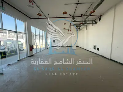 Premium factory for rent in Al Sajaa with showroom offices and 3500 sq ft warehouse mezzanine and 1