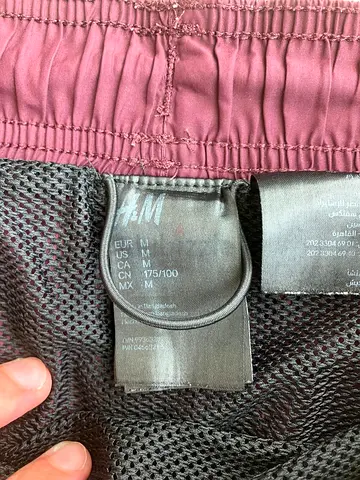 Mens Swim Shorts Bundle, 4 Pieces, Size M