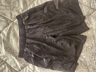 Original Lululemon Men’s Athletic Shorts – Black (Size S)
