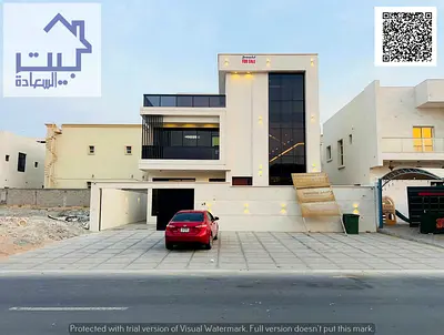 فيلا فاخرة للبيع في الياسمين – عجمان | 5 غرف | تصميم راقٍ ومساحات واسعة، شامل المياه والكهرباء
