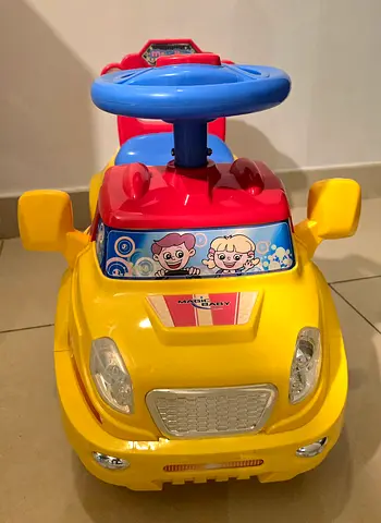 Magic Baby Toy Car Red-Yellow