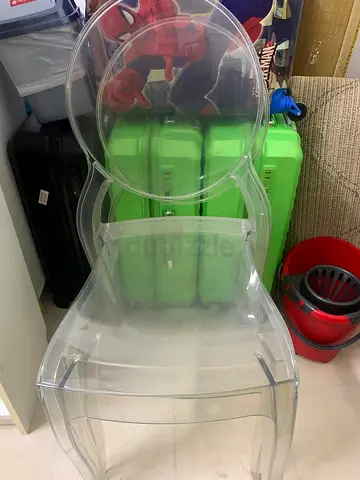 Clear Acrylic Ghost Chair for Dining or Study