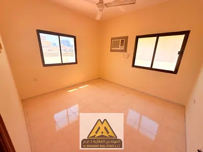 2BR + separate living in Al Nuaimiya 1, large rooftop, 1 bath, spacious, AC. AED 32K/year, 4 or 6 p