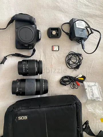 For Sale: Canon EOS 550D DSLR Camera with 2 Lenses + Full Kit – Excellent Condition