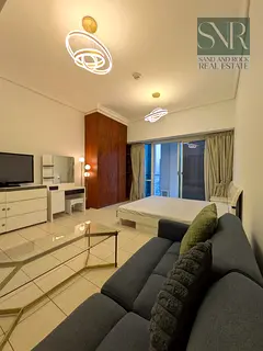 Fully Furnished Studio with Balcony | Near Metro | 12Cheques