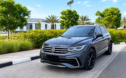 Volkswagen Tiguan R-Line 2021 | GCC Specs | Low Mileage | Top Option
