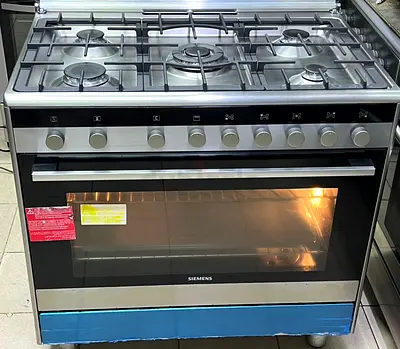 Siemens five Burner Full Gas Cooker Size 90by60cm