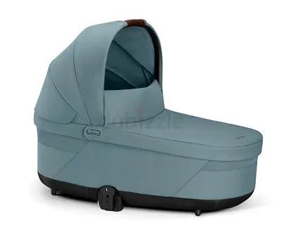 Cybex Gold PU1 Cot S Lux Stroller Bassinet - Stormy Blue (Lightly Used)
