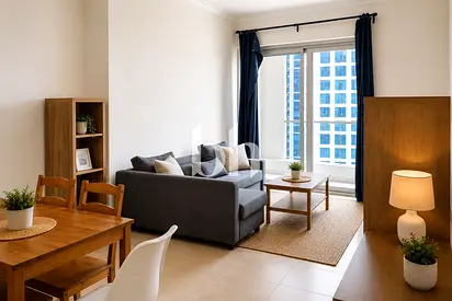 Spacious 1BR | Fully Furnished | Managed