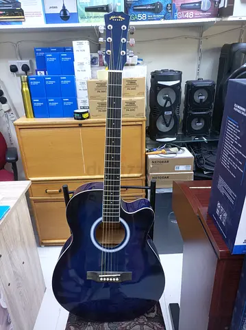 Brand new 40 inch Acoustic Guitar -  Blue