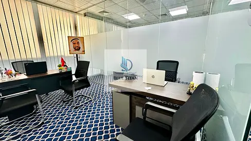 FITTED OFFICE WITH EJARI FURNISHED | MULTIPLE CHEQUES | NEAR BUS AND METRO