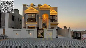 For those seeking true luxury… a distinctive villa in Al Helio, Ajman, featuring elegant design an