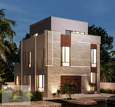 🏡 Villa for Sale in Al Hoshi, Sharjah | 5 Master Bedrooms | 3 Floors + Rooftop | 3,200 Sq. Ft. Plot