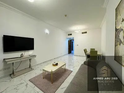 Gym - Pool - Parking - Fully Furnished - 2 BR - Spacious Hall - Balcony Open View - Spacious Layout - 2 Bath - Central AC - Next to Hyper Market