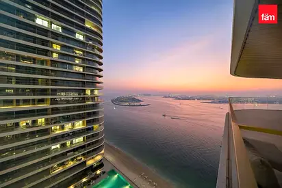 Full Palm Views | Fully Furnished | Private Beach