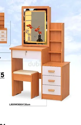 Dressing Table With Mirror With light