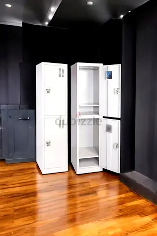 Metal Two-Tier Locker Cabinets - brand new