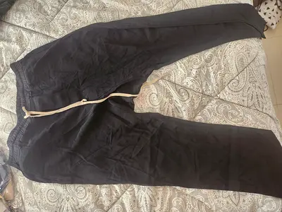 Rick Owens Mainline Black Drawstring Trousers – Size IT 52 / US 42 (As-Is / Read Description)