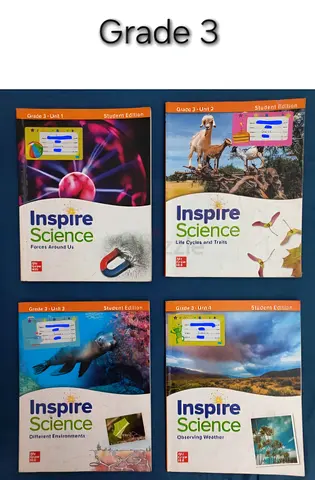 Inspire Science Grade 3 books